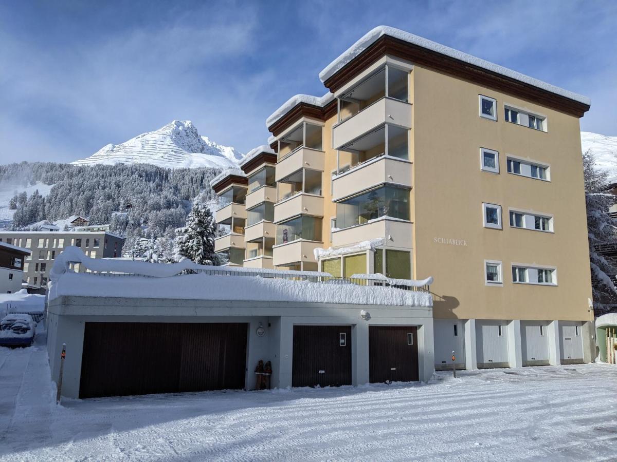 Schiablick - Broggini Apartment Давос Екстериор снимка
