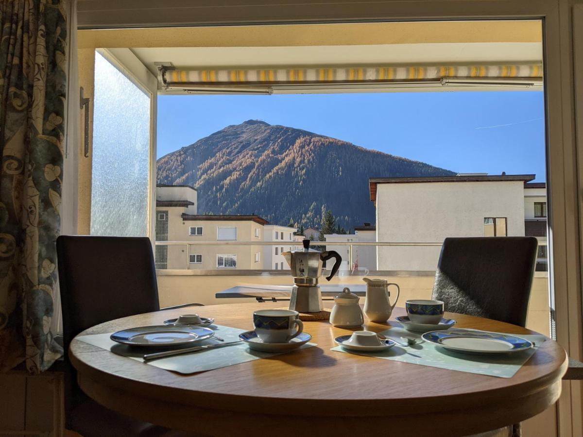 Schiablick - Broggini Apartment Давос Екстериор снимка